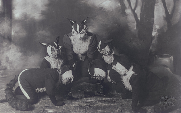 Titulní roli v premié�e opery P�íb�hy li�ky Bystrou�ky na p�ání Leo�e Janá�ka...