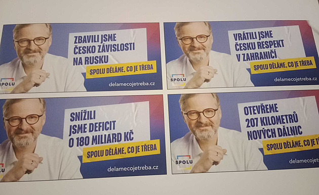 Billboardy i 4 miliony novin. SPOLU přesvědčuje voliče, že dělá, co je třeba
