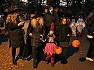Pr�vod stra�ideln�ch masek s lampiony pat�il k tradi�n�m oslav�m halloweenu v...