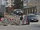 Provizorn most v pten Ratibosk ulici v Opav uvedli do provozu 2....