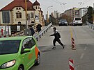 Provizorn most v pten Ratibosk ulici v Opav uvedli do provozu 2....