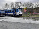 V Jakubovicch nad Odrou se po 10.30 srazil osobn vlak s nkladnm vlakem. Na...
