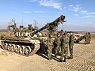 Tank T-72 M4CZ hranick� 7. mechanizovan� brig�dy. Ta slav� 30 let od sv�ho...