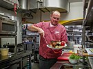 fkucha Ludk Hauser v Masnch krmech v eskch Budjovicch pipravuje na...