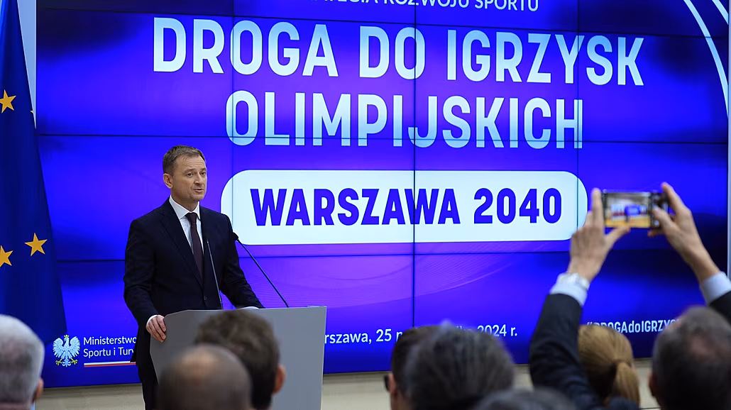 Ministr sportu Slawomir Nitras projektu Var�ava 2040 v��í, v p�ípad� pot�eby...