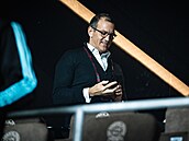 Daniel Ketínský bhem zápasu Sparty s Brestem v Lize mistr.