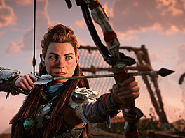 Horizon Forbidden West na PlayStationu 5 Pro v nastavení grafiky Výkon Pro