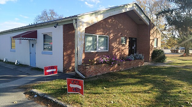 Volebn� m�stnost v Huyett v Marylandu (5. listopadu 2024)