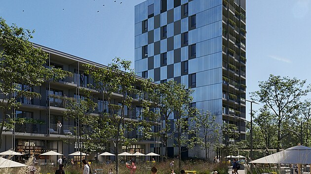 V Brn� roste bytov� komplex �tvr� pod H�dy. (2024)