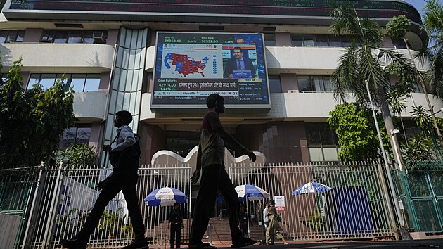 Donald Trump prohl�sil, �e vyhr�l prezidentsk� volby. (6. listopadu 2024)