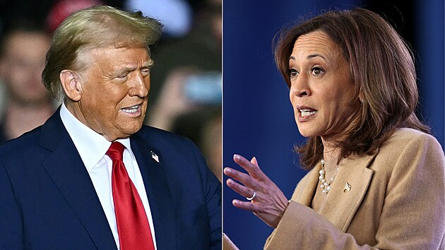 Donald Trump a Kamala Harrisov�