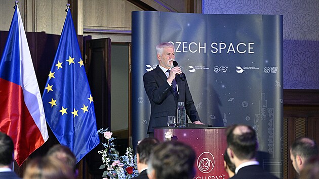 Prezident Petr Pavel zah�jil sedm� ro�n�k festivalu kosmick�ch aktivit Czech Space Week. (4. listopadu 2024)