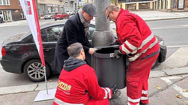 Nov� typ odoln�ch plastov�ch ko�� pro Prahu bude testov�n prim�rn� na �zem� Prahy 3. (6. listopadu 2024)
