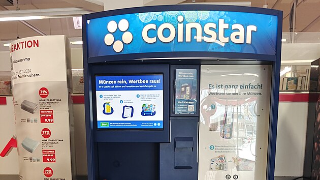 Pom�rn� praktick�m pomocn�kem p�i hromad�n� eurom�ny, se ukazuj� automaty na kovov� eurocenty. Drobn�ch mal�ch minc� s minim�ln� hodnotou se v obchodech obt�n� zbavuje. (1. listopadu 2024