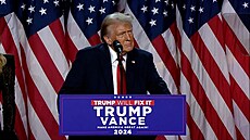 �eká nás zlatá éra Ameriky, uzav�eme hranice, slíbil Trump ve vít�zné �e�i