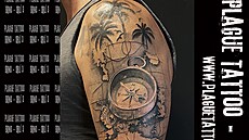 Ukázky práce brn�nského tatéra Alberta �Doma� Domese.