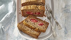 Jahodovo-ban�nov� chleb��ek bez cukru