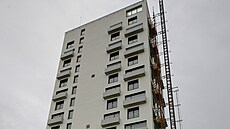 V brn�nských �erných Polích na t�íd� Generála Píky vyr�stá bytový komplex Nad...