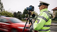 Policie v rámci akce Speed Marathon na mnoha místech �eské republiky kontroluje...