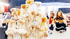 V pra�ské Lucern� za�ala mezinárodní výstava um�leckých panenek, loutek a...