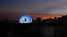 Politická reklama demokratické kandidátky na prezidentku Kamaly Harrisové se...