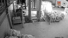 Po�ár skladové haly v Boskovicích byl zalo�en úmysln�.