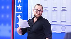 �éfredaktor zpravodajství a publicistiky CNN Prima NEWS Tomá� Vojá�ek p�i...