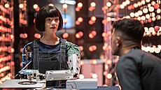 Ai-Da má podobu �eny. (30. kv�tna 2024)