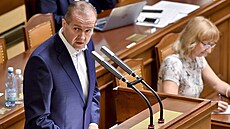 Poslanec KDU-SL Vít Kakovský ve Snmovn