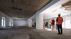 Prostory budoucího náv�t�vnického centra Východo�eského muzea v Pardubicích a...