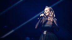 Monika Absolonová na koncert� �Karel Gott ...jeho písn� �ijí dál!� v O2 aren�...