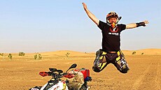 V roce 2020 si Jaromír Jíra splnil sen. Zajel rallye Dakar. P�edtím porazil...