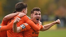 Varnsdorf, 30.10. 2024, Varnsdorf - Baník Ostrava,3. kolo MOL Cupu. Domácí...