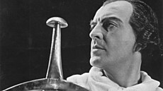 Otomar Korbelá�, �eský divadelní a filmový herec, jako don Rodrigo v Cidovi na...