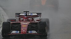 Charles Leclerc b�hem Velké ceny Sao Paula.