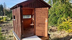 Lesy �R staví bezbariérové posedy pro t�lesn� hendikepované. (4. listopadu 2024)