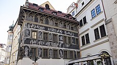 Svá raná léta Franz Kafka strávil v pozdn� gotickém dom� U Minuty na...