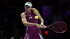 Jelena Rybakinová z Kazachstánu na Turnaji mistry�