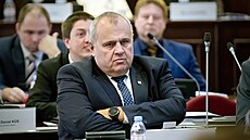 Ustavující zastupitelstvo Plze�ského kraje. Na snímku radní pro kulturu,...