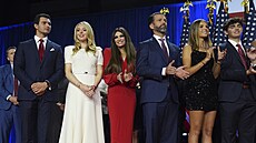 Michael Boulos, Tiffany Trumpová, Kimberly Guilfoyle, Donald Trump Jr., Kai...
