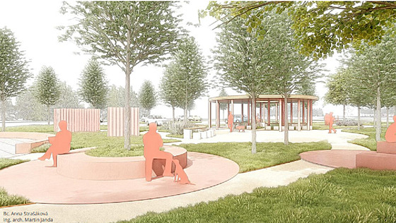 Jednou z ploch v Ro�nov�, která se do�ká prom�ny, je i prostor u vlakového...