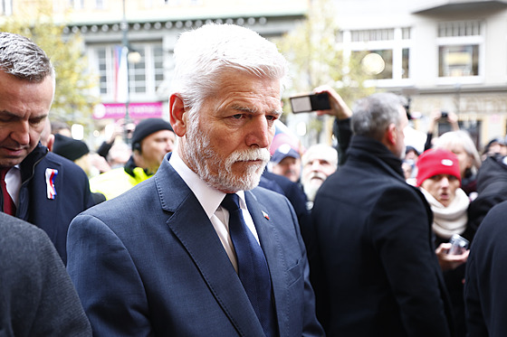 �esko si p�ipomíná výro�í sametové revoluce. Na snímku prezident Petr Pavel....