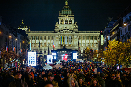 Koncert na Václavské námstí probhne jako oslava 17. listopadu ji podeváté.