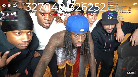 Kai Cenat slaví rekord na Twitchi