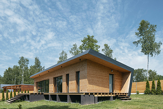 K vytvo�ení a� extravagantní architektury sta�ila jen drobná hra s jeho hmotou.