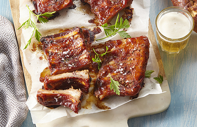 Barbecue vepřová žebra