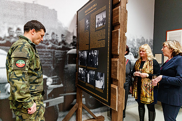 Nová expozice v Kasárnách generála Zahálky v Hranicích vnovaná armádnímu...