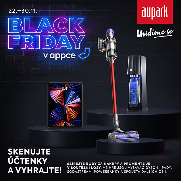 Francie a Black Friday v Auparku