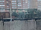 Severokorejské dlostelecké systémy M-1989 Koksan na nespecifikovaném míst v...