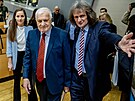 Bývalý prezident eské republiky Václav Klaus vystoupil na VE v Praze s...